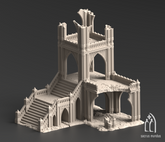 Vertex Hive Ruins B 3D-printed model